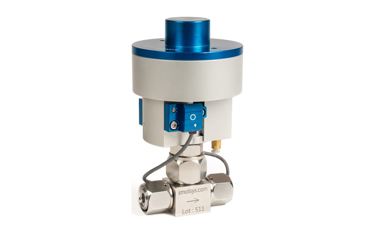 1/4″ HV Valve including pneumatic actuator (normally closed, NC)