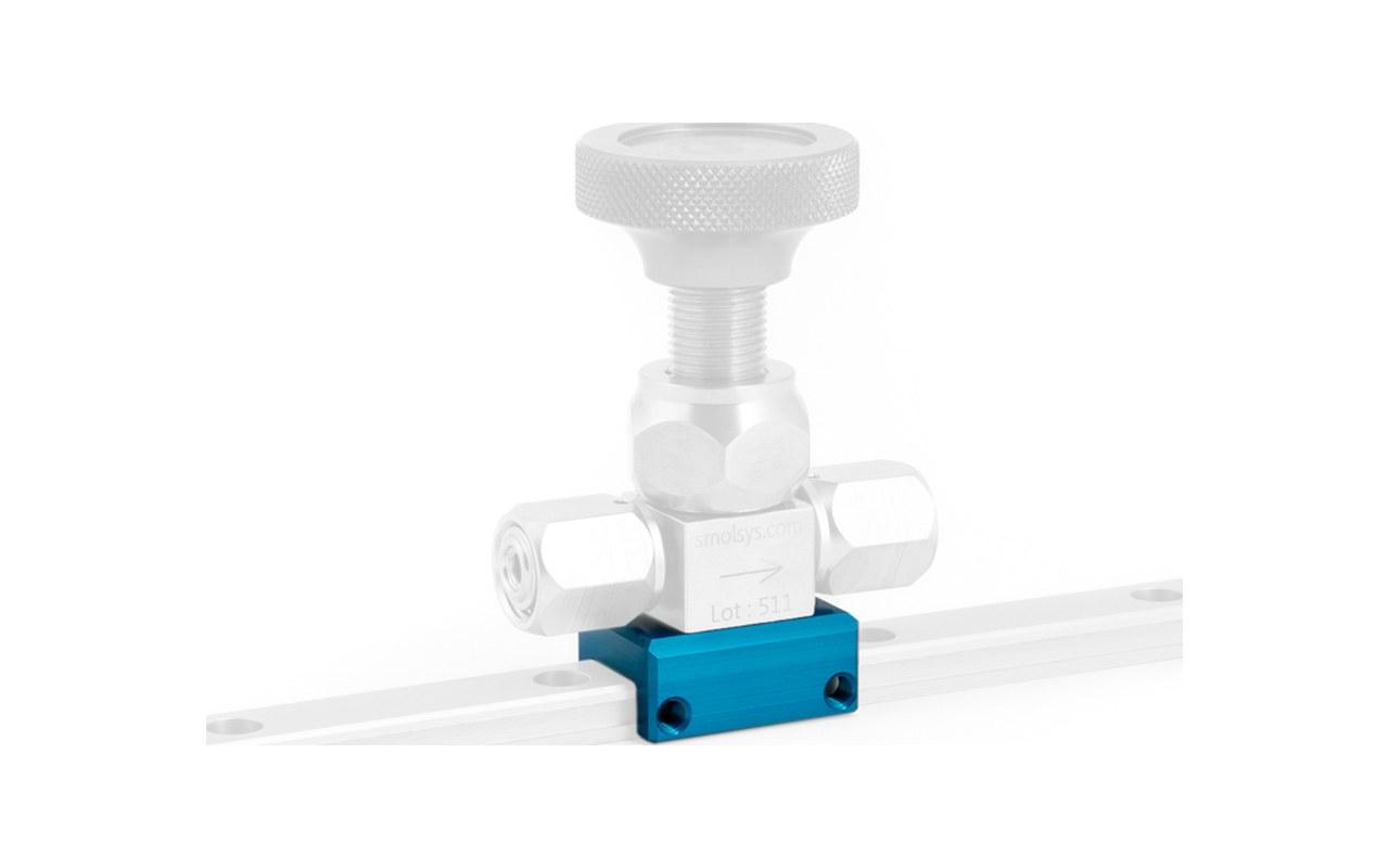Rail block for 1/2 smolsys valves